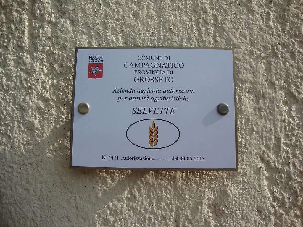 Agriturismo Podere Selvette Campagnatico 0*,  Olaszország